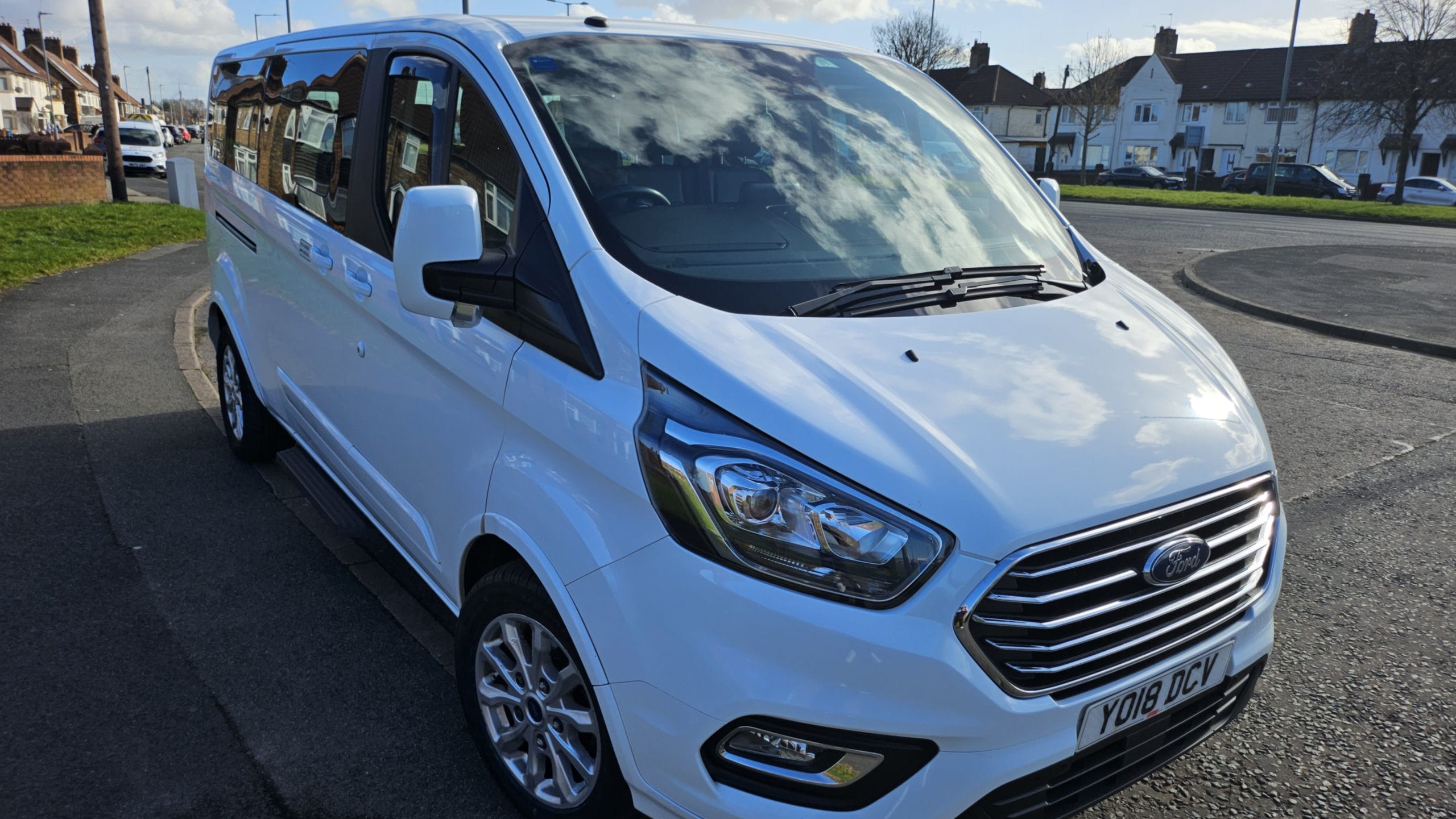 Time Travel Private Hire minibus on a Liverpool group trip