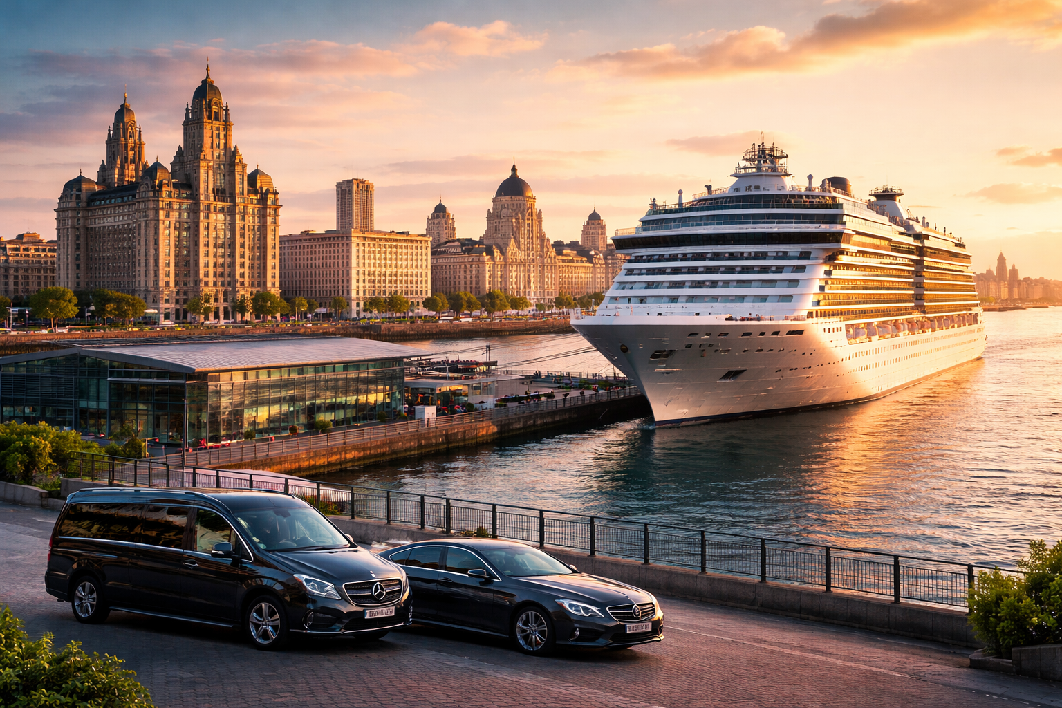 Liverpool Cruise Port Transfers – private hire cars and minibuses at Liverpool Cruise Port