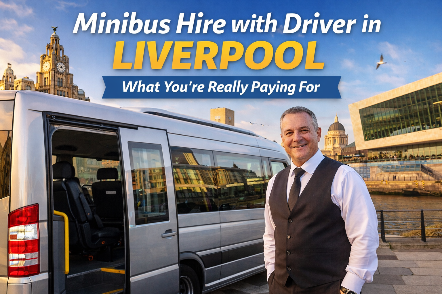 Minibus hire with driver in liverpool