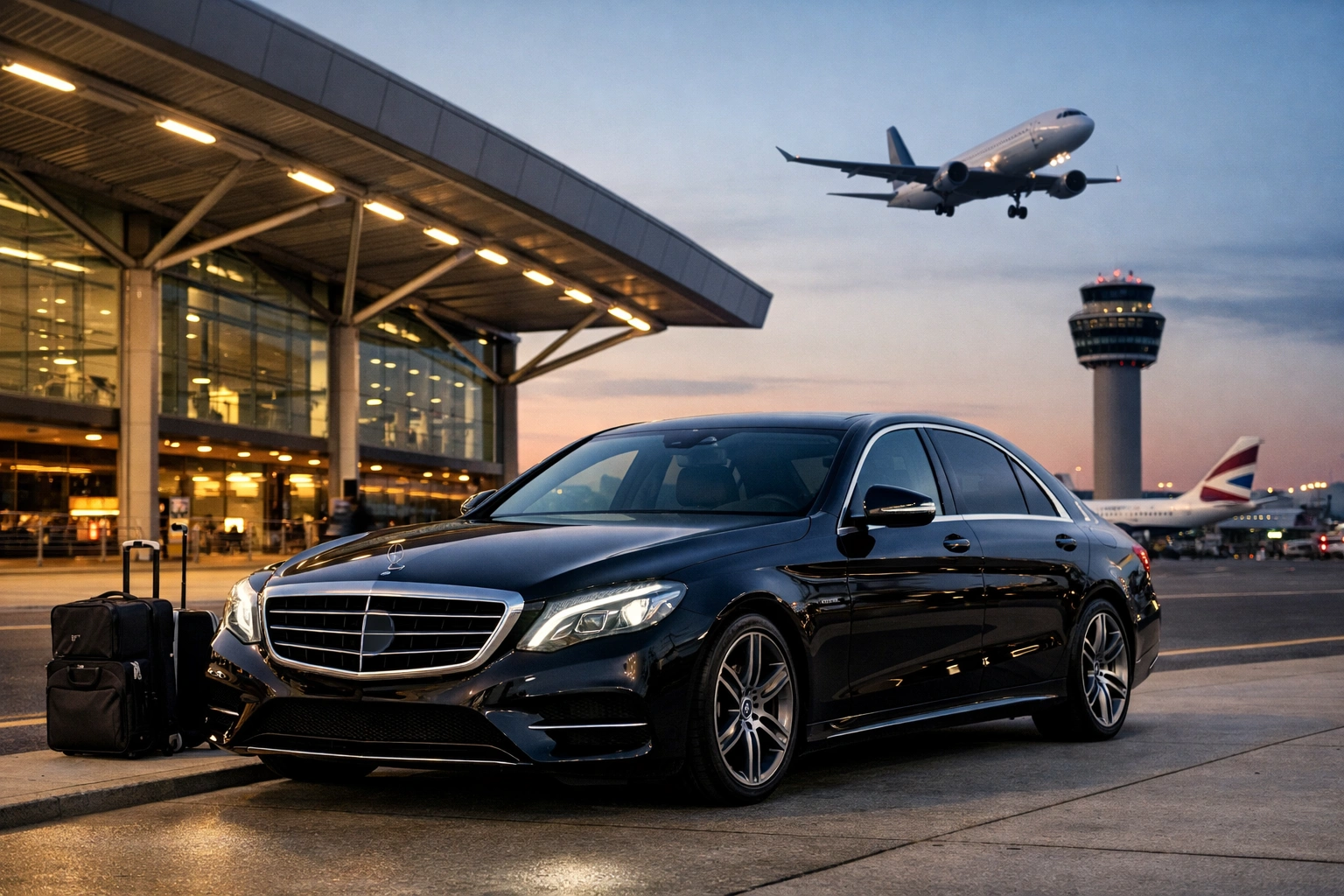Executive Airport Transfers Liverpool premium executive vehicle providing professional airport transport