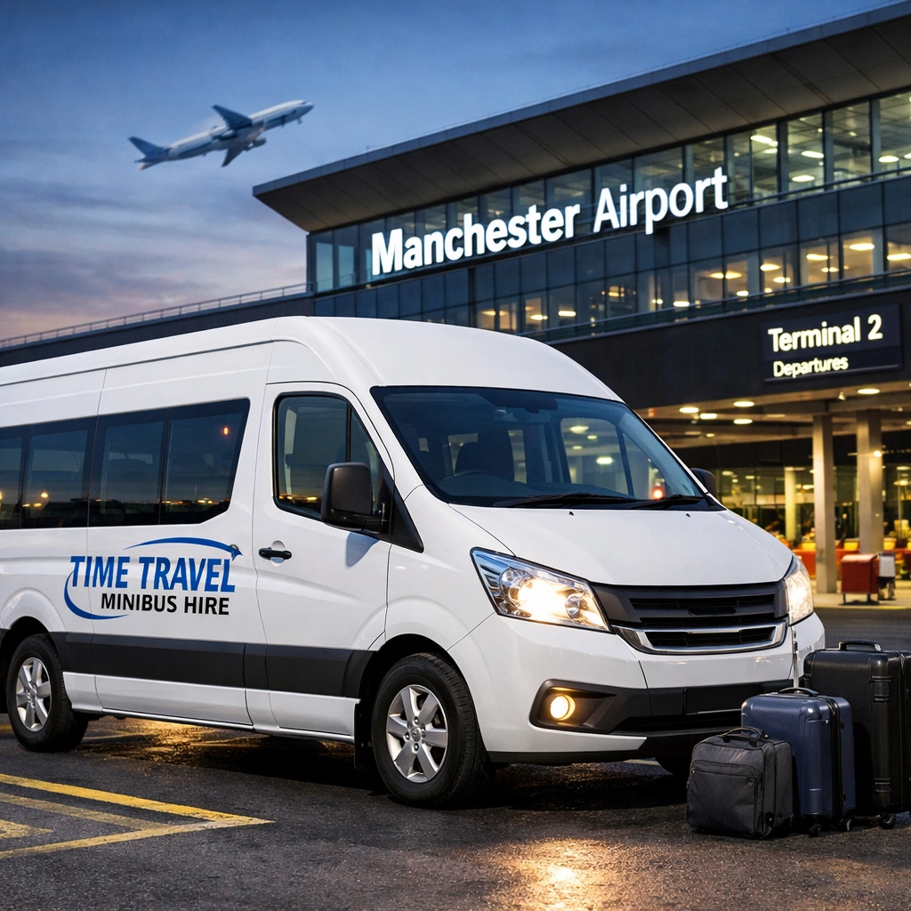 Minibus Hire Liverpool L9 L12 white Ford Custom Titanium Tourneo in Walton and Aintree area