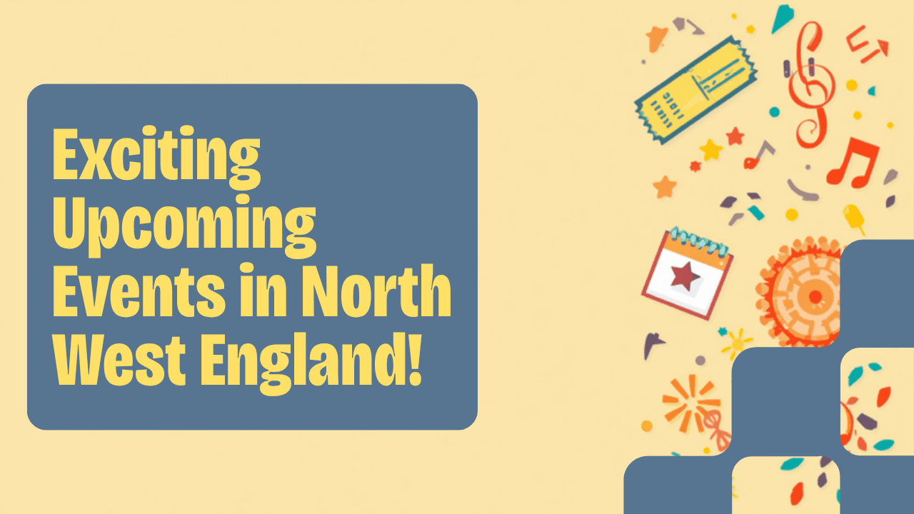 North West events calendar and festival icons