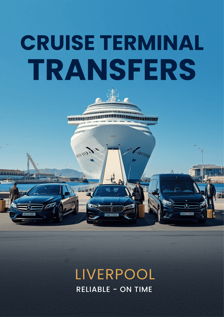 Cruise terminal transfers Liverpool minibus and saloon car fleet